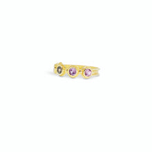 Desert Ring with Pink Sapphires