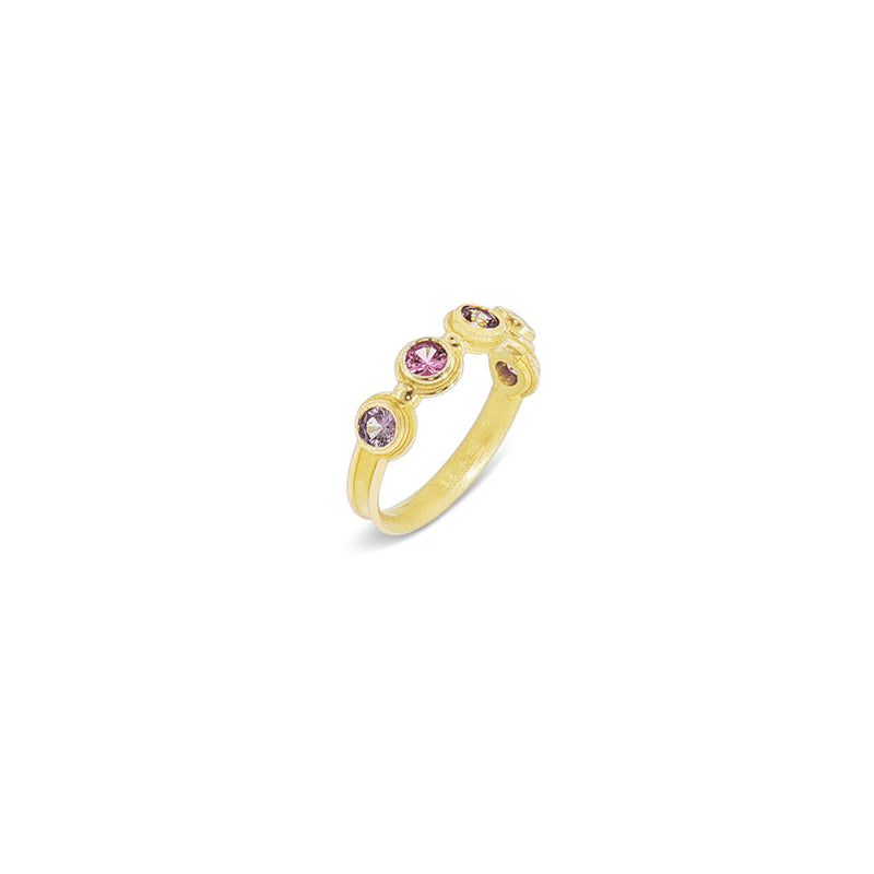 Desert Ring with Pink Sapphires