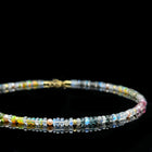 Mixed Rondel Beaded Necklace