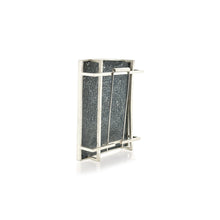 Large Square "Forest" Brooch