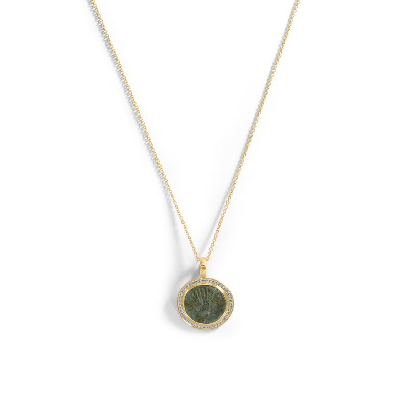 Shell Coin Pendant