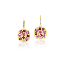 Spinel and Pink Sapphire Giselle Earrings