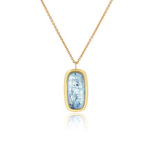 Aquamarine Crosby Pendant