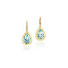 Aquamarine "Griffin" Earrings
