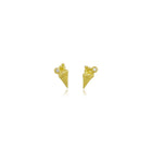 Tiny shell stud earrings