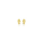 oak leave earrings