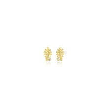 oak leave earrings