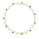 Australian Boulder Opal Segment Necklace