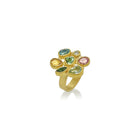 Mixed Gemstone Collage Ring