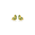 Double Aquamarine Marquis and Tear Drop Earrings