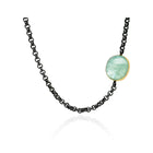 Ural Emerald with Mother of Pearl and Diamonds Vario Clasp
