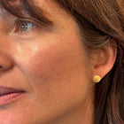 Half Stardust earrings in 18k