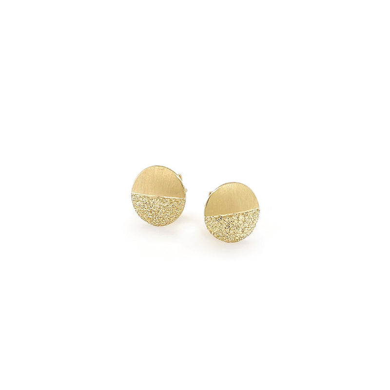 Half "Stardust" Earrings in 18K