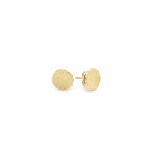 "Scribble" earrings in 18k