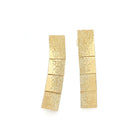 Quadruple Rectangular "Stardust" Earrings in 18K