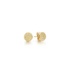 Star dust earrings in 18k