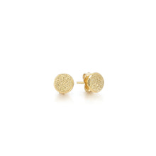 Star dust earrings in 18k