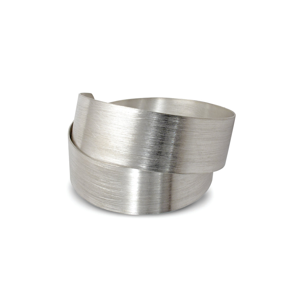 large sterling silver "Slinky" Bracelet