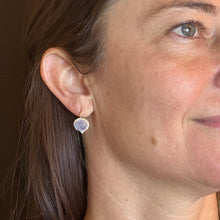 Cabochon Moonstone "Jordan" Earrings
