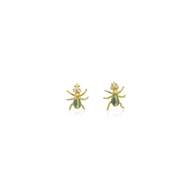 Lady Bug Earrings