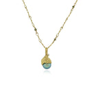 Tahitian Pearl Pendant with Acorn Top