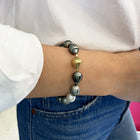 Unisex Tahitian Pearl Stretch Bracelet