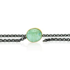 Ural Emerald with Mother of Pearl and Diamonds Vario Clasp