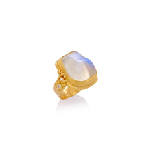 Free form Moonstone Ring