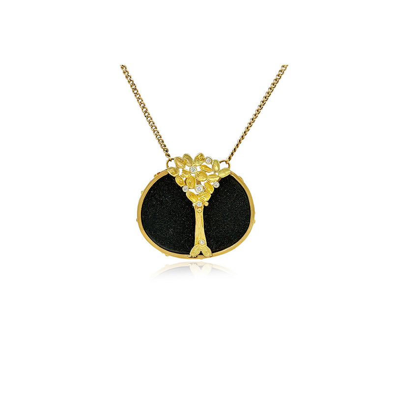"Tree of Life" Drusy Pendant