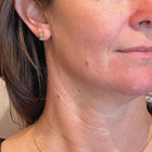 Double Rough Diamond Cube Earrings