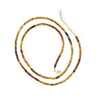 Autumn Tourmaline Wrap Bracelet/Necklace