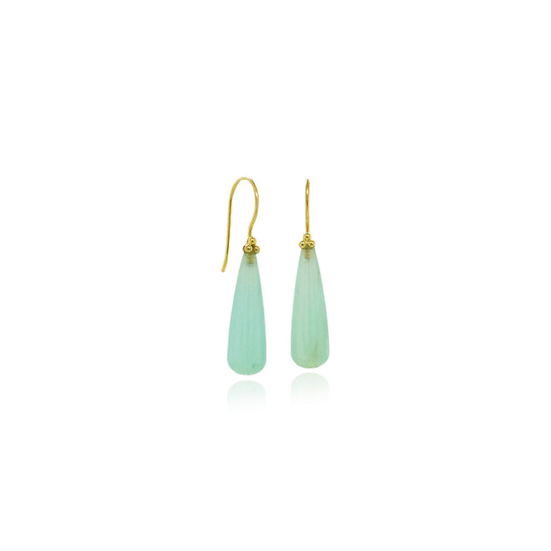 Peruvian Opal Drop Earrings