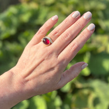 Aurora Ring with Rubellite and Diamonds