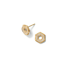 Eclipse Studs with Diamonds