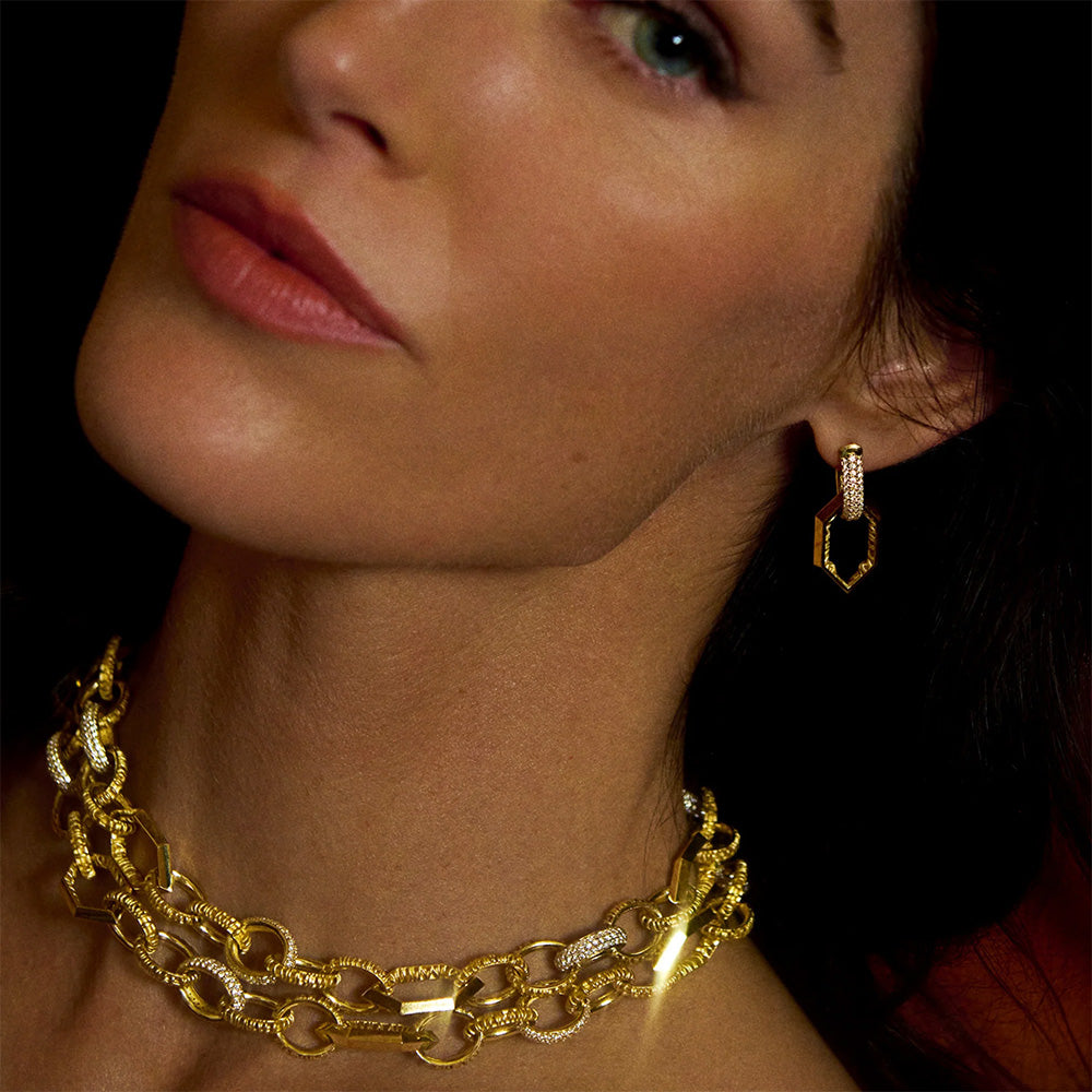 Isabel Infinity Earrings