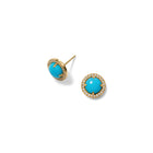 Aurora Studs with Turquoise