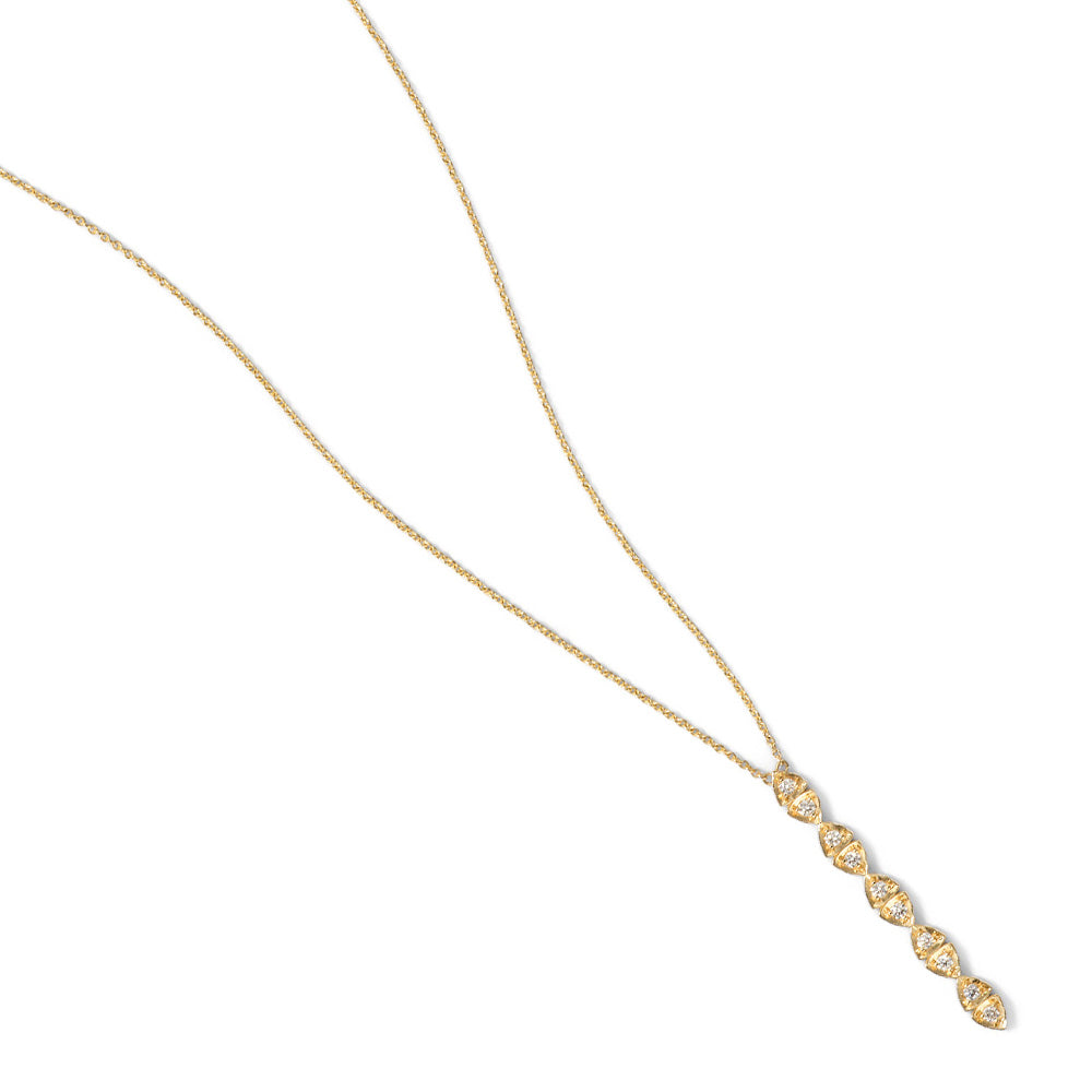 Emory Diamond Drop Necklace