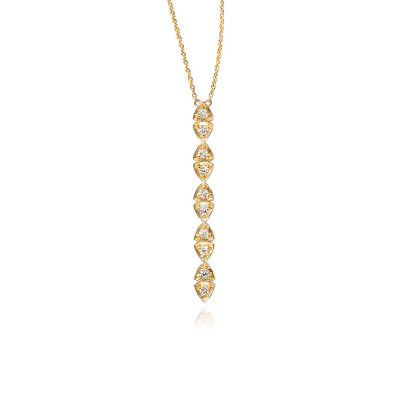 Emory Diamond Drop Necklace