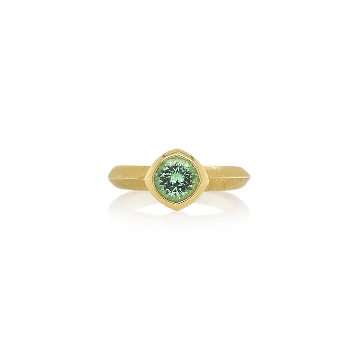 Afghan Seafoam Tourmaline Ring