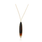Montana Agate oval pendant