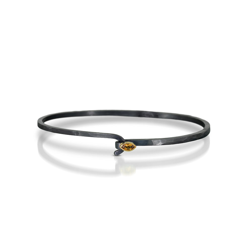 hook bracelet with citrine