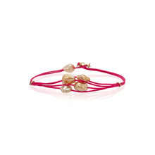 Pink Nylon Bracelet