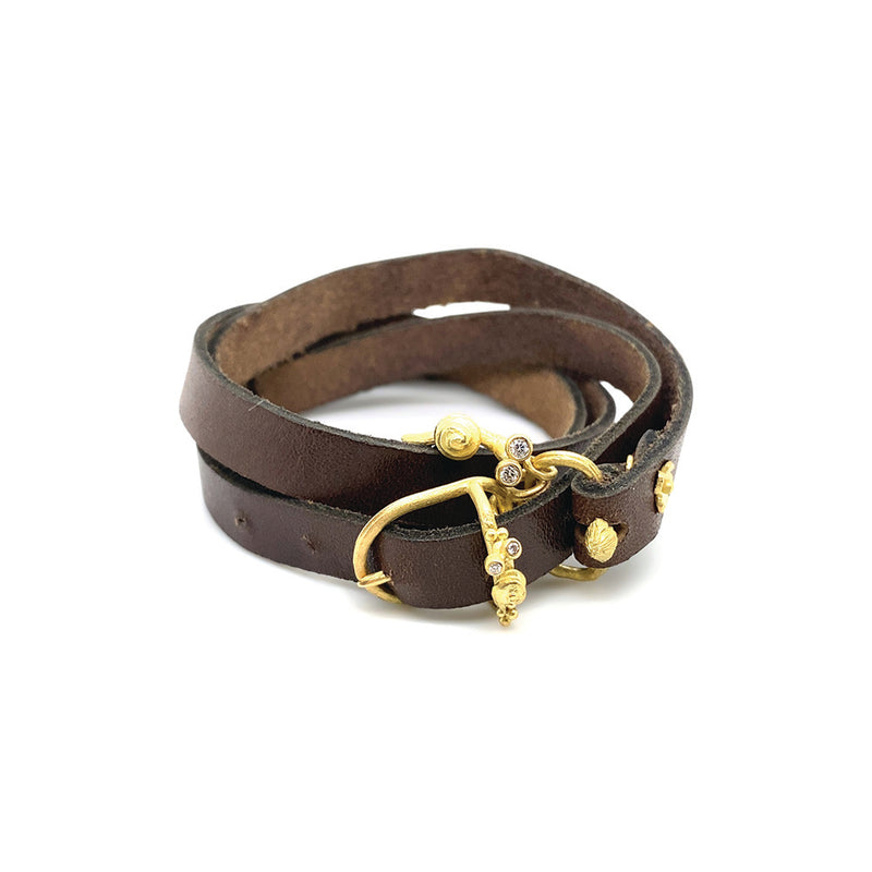 Leather Wrap Bracelet