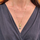 Hand-Forged Octopus Pendant with Tahitian Pearl and Diamonds