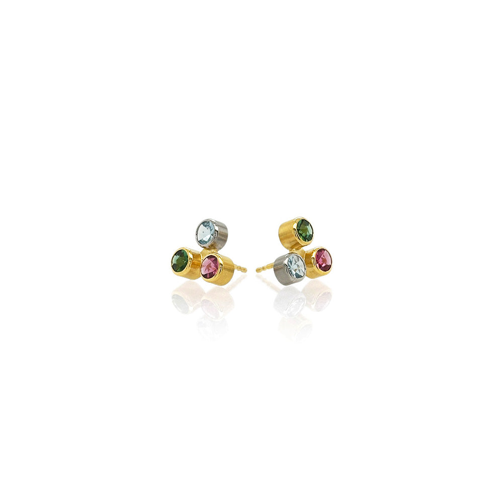 Spirit sun stud earrings