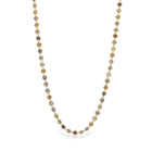 Woven Natural Multicolored Diamond Necklace