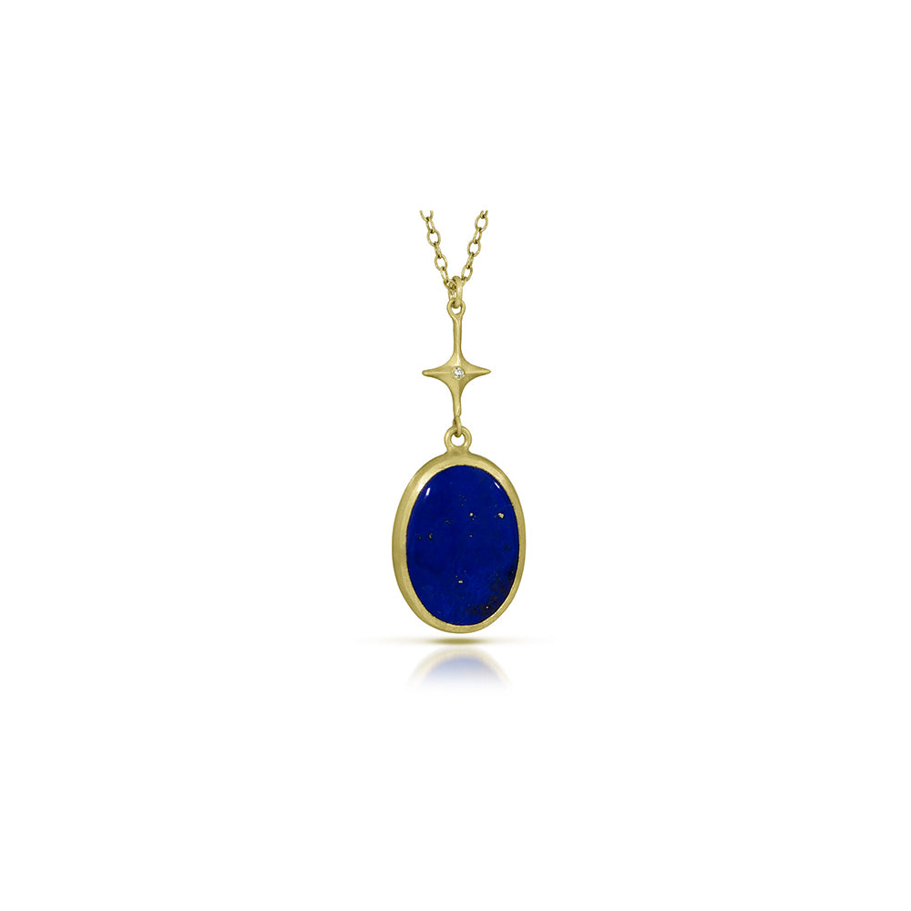 Stella Necklace with Lapis Lazuli