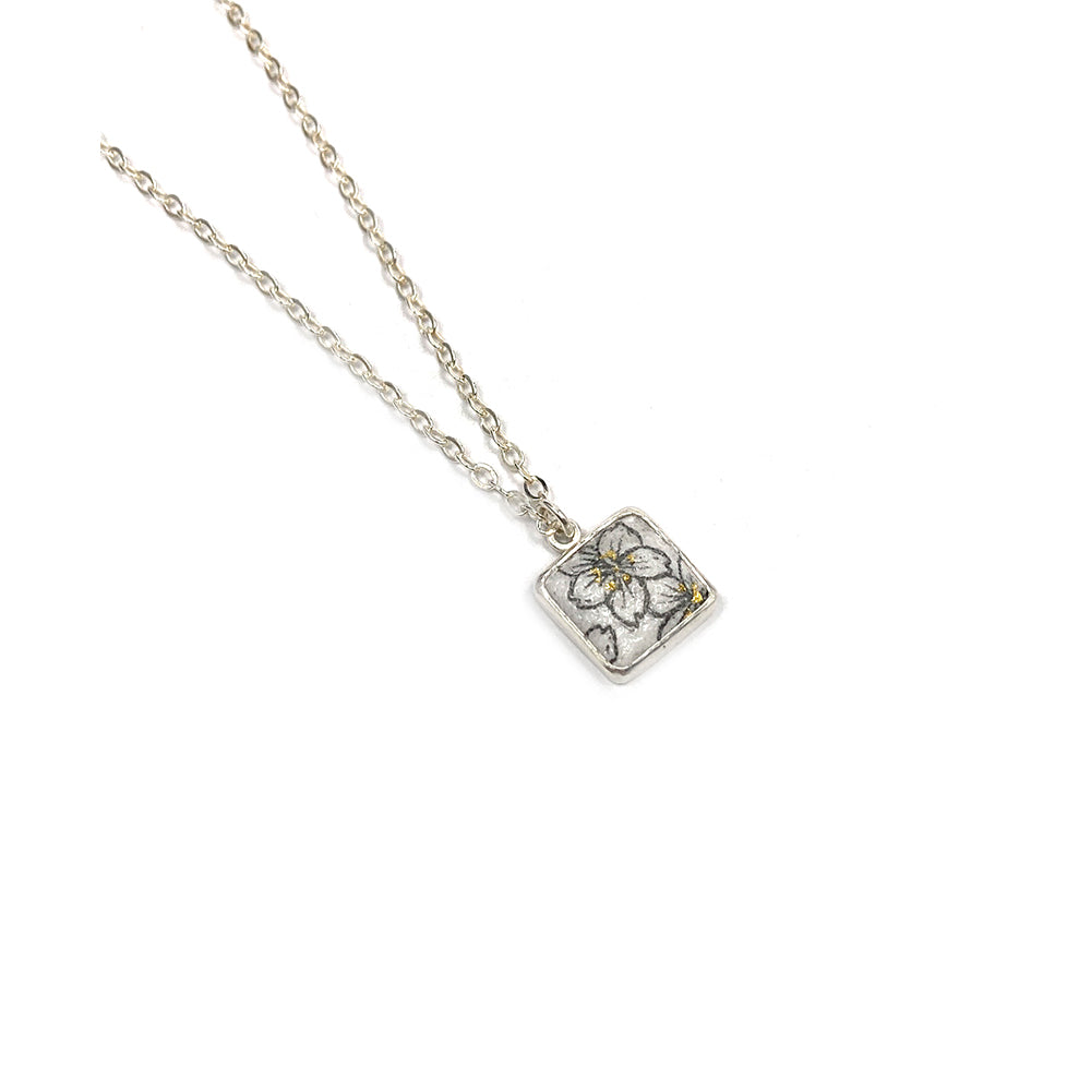 square charm, cherry blossoms