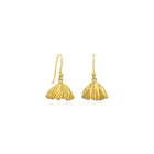 Crinkle earrings