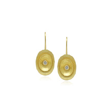 Double layered poppy earrings